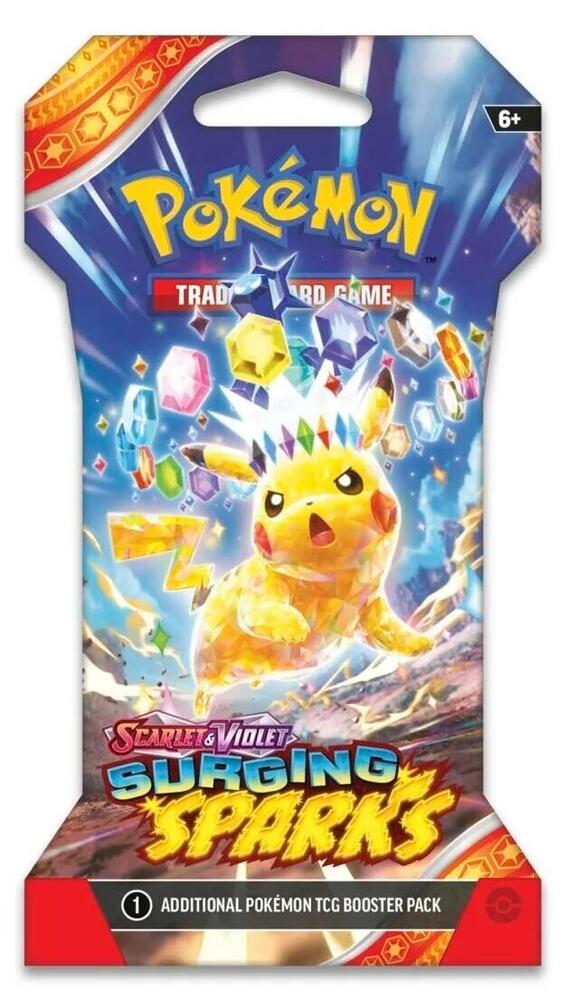 Pokemon Scarlet & Violet-Surging Sparks Sleeve Booster