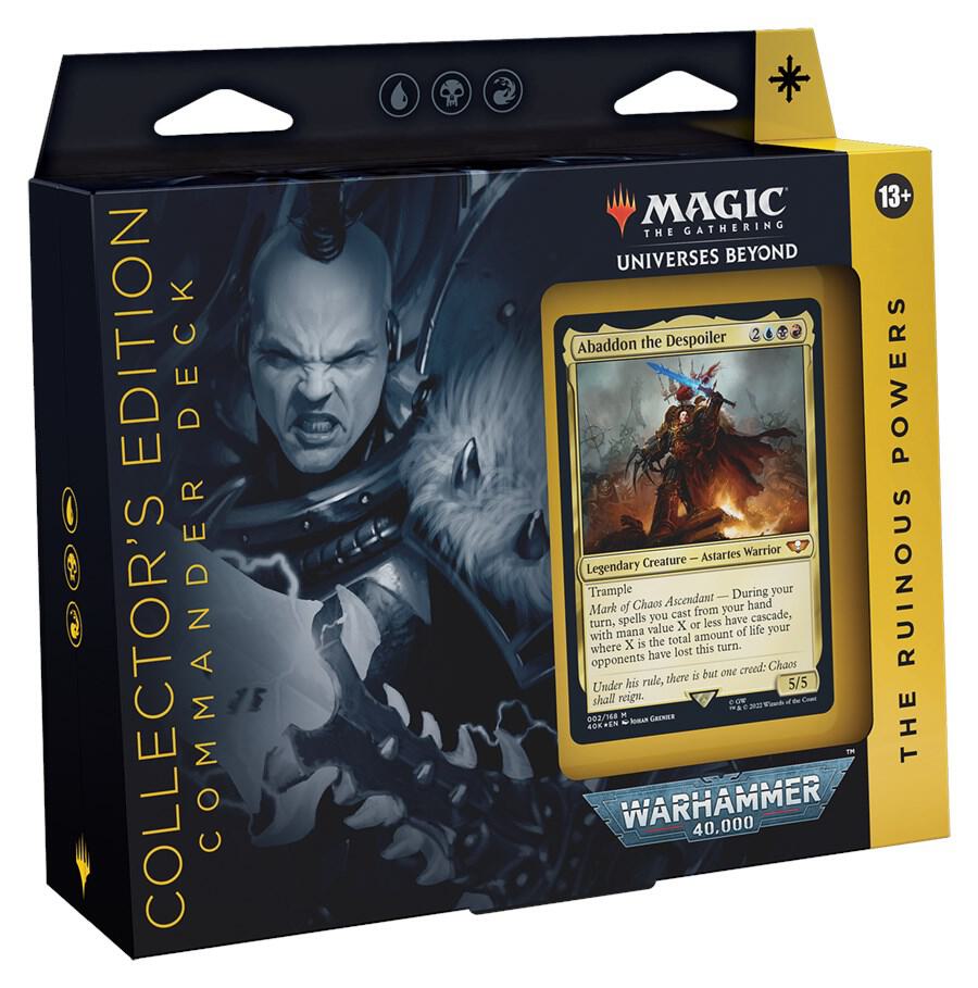 Universes Beyond: Warhammer 40,000 - The Ruinous Powers Commander Deck (Collector's Edition)