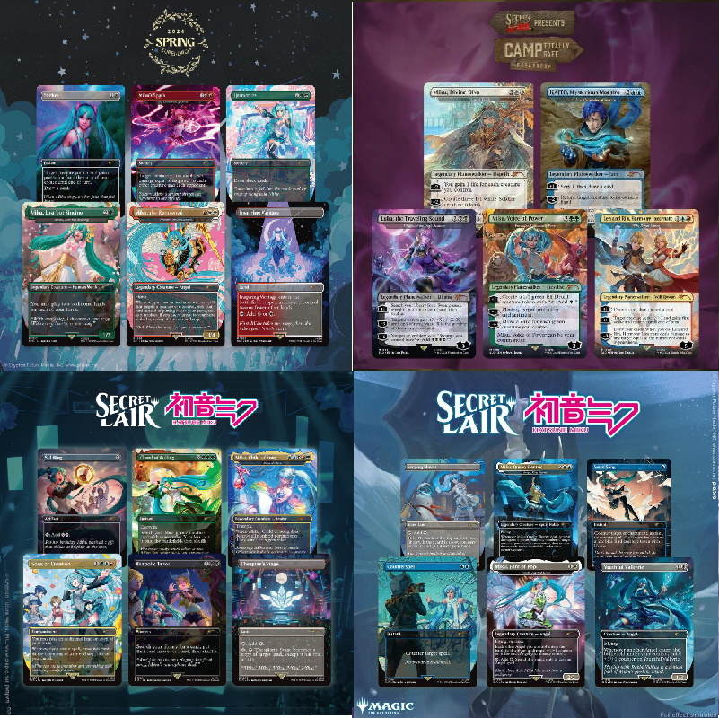 Secret Lair x Hatsune Miku: Full Set EN Non Foil Edition